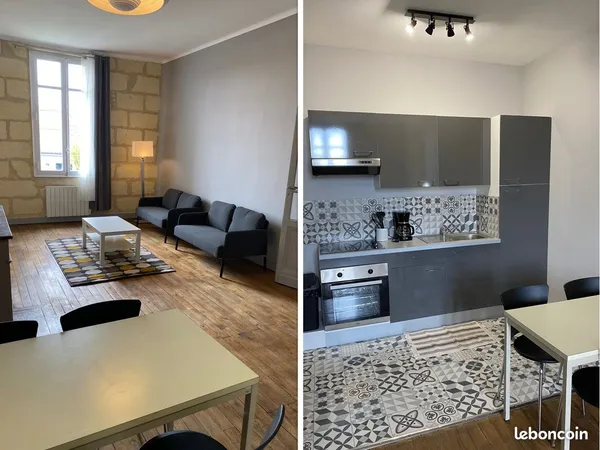 Appartement Meublé 3 chambres Bergonié 