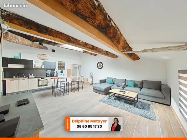 Duplex 2 pièces 69 m² 