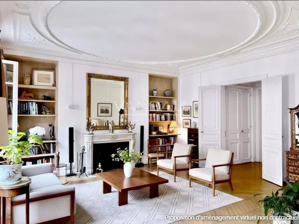 Paris VIII -Appartement familial et de réception 