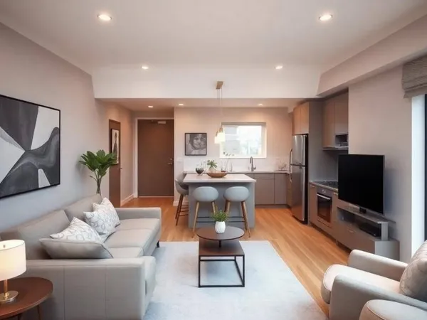 Appartement 3 pièces 65 m² 