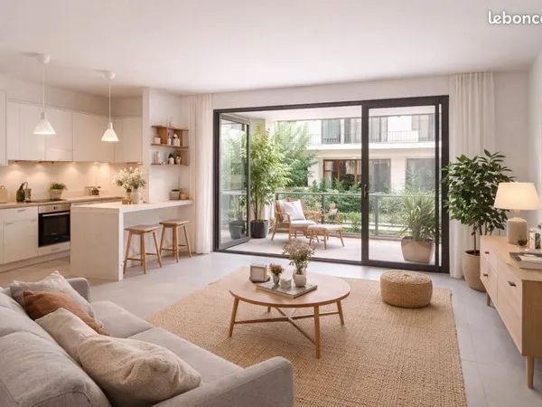 Appartement 2 pièces 48 m² 