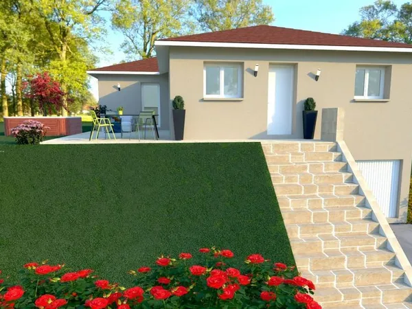 Maison 90 m² avec terrain à ARTAS (38) 