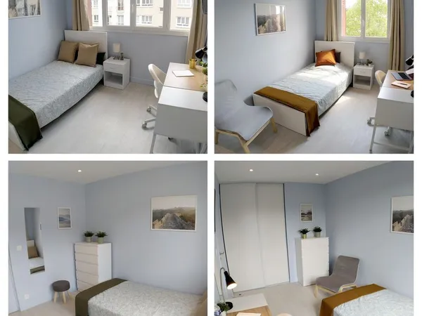 Chambre meublée en colocation à 30 minutes de Paris Nord 