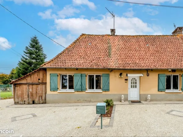 Jolie maison auffay val de scie plein pied 