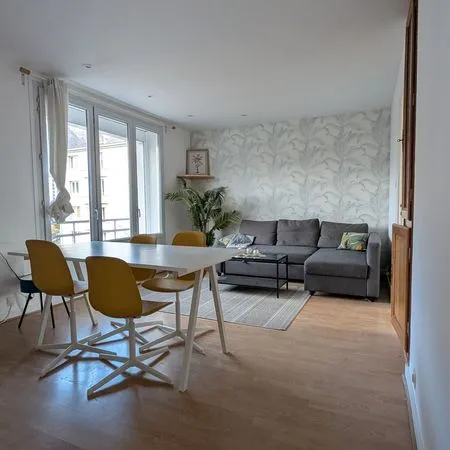 Appartement meublé à louer 3 pièces 55.45m² 