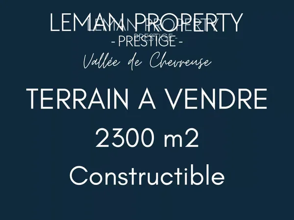 Terrain constructible - Vallée de Chevreuse - Choisel (78) 