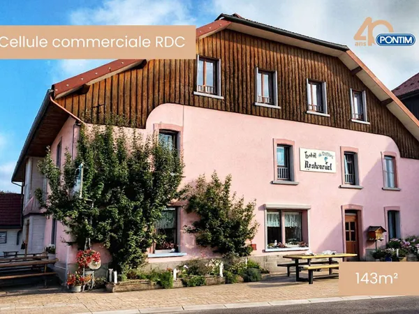Local commercial 142 m² 