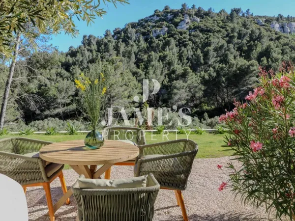 Maison rénovée avec vue Alpilles - Les Baux de Provence 