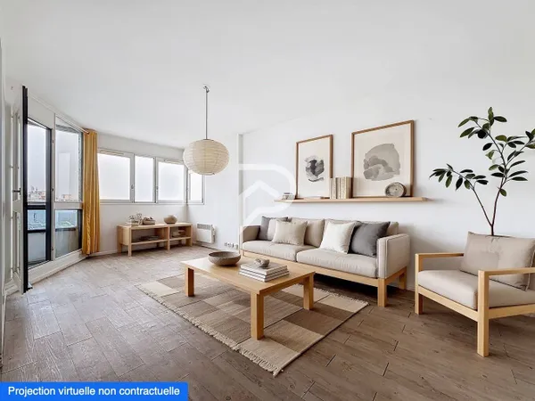 Appartement 3 pièces 67 m² 
