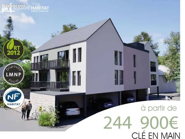 Appartement 3 pièces 80 m² 