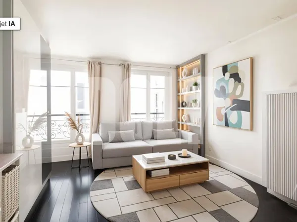Studio 1 pièce 22 m² 