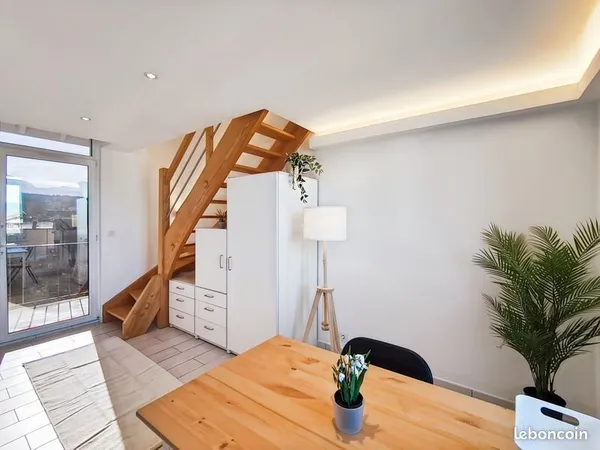 Duplex 2 pièces 37 m² 