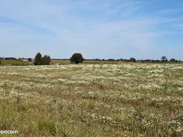 Terrain 1 200 m² Bourdainville 