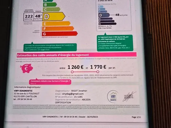 Vente appartement sur Viry chatillon 
