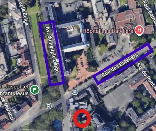 Place stationnement vieux Lille 