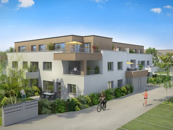 GRIESHEIM SUR SOUFFEL - programme NEUF en cours de TRAVAUX 