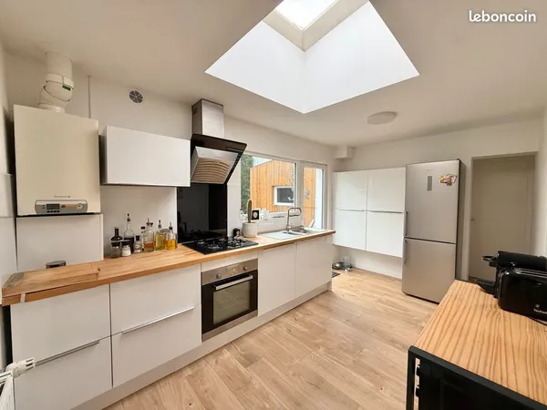 Maison 90m2 avec 2 chambres et bureau 