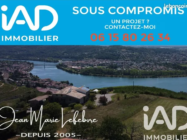 Terrain 303 m² Condrieu 