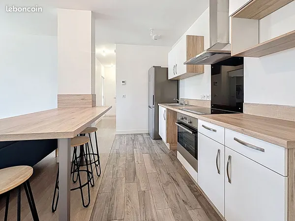 Appartement 3 pièces 59 m² 