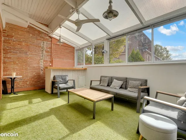 Appartement T4 en duplex avec grande terrasse / Toulouse 31500 - Côte Pavée 