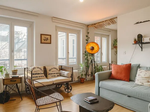Appartement 2 pièces 48 m² 