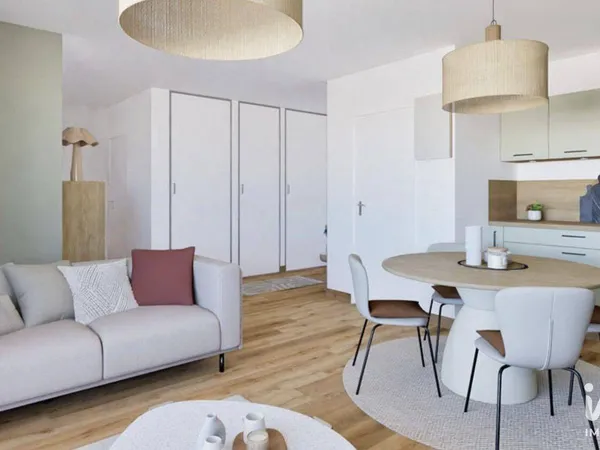 Appartement 2 pièces 37 m² 