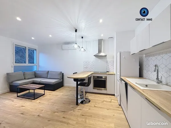 Appartement 2 pièces 39 m² 