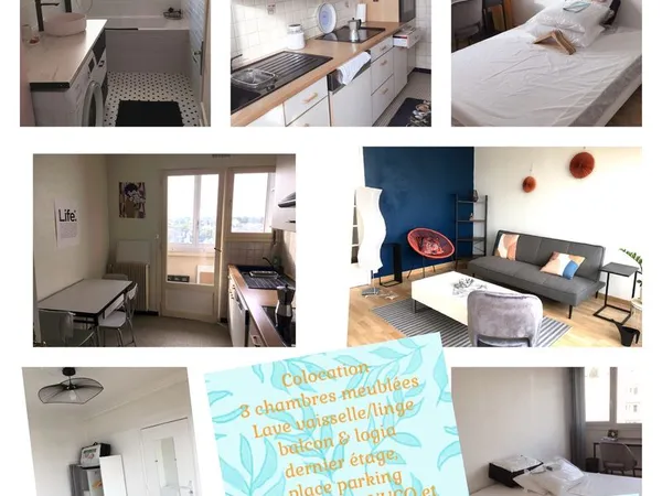 T4 Appartement - 69m² - Proche de l'UCO, de l'ESA 