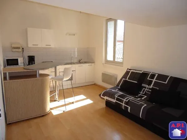 Studio 1 pièce 21 m² 
