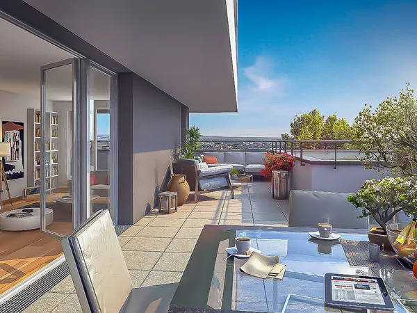 Beau T4 - Terrasse et balcons - Parking - Proche ligne H - Deuil-la-Barre 