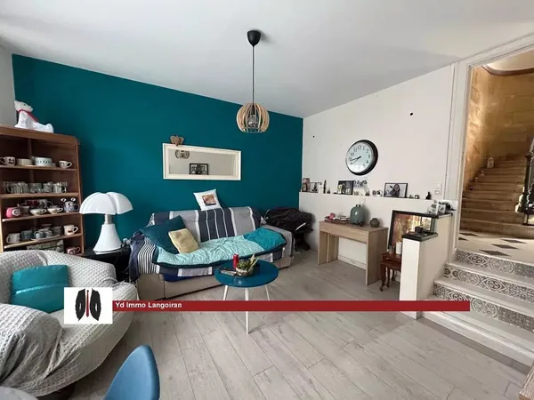 LANGOIRAN - Maison de village 120m² avec cour 