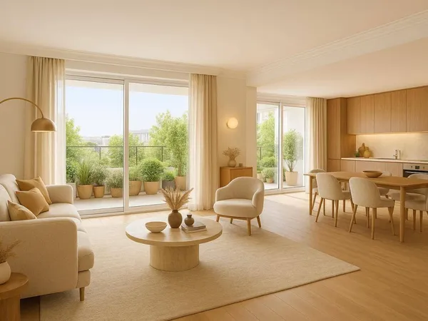 Appartement 3 pièces 70 m² 