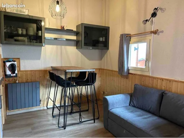 Appartement T2, 24m2 avec chambre et balcon 