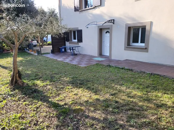 Appartement 55m² avec jardin 