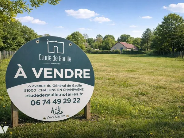 Terrain 887 m² 