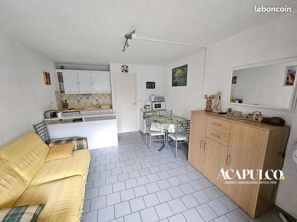 Studio 1 pièce 24 m² 