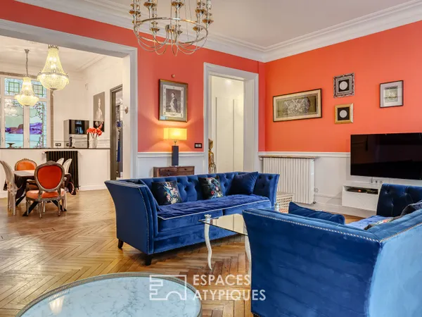 Appartement haussmannien rénové au coeur de Rouen 