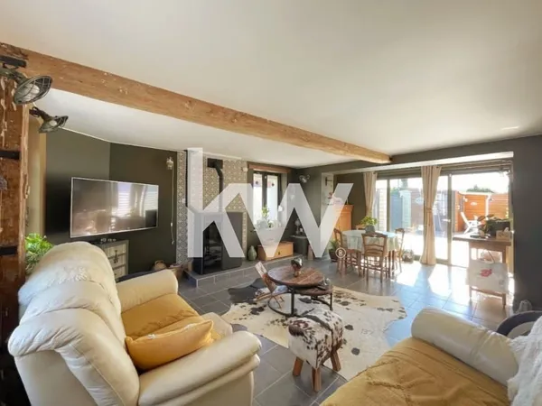 Maison flamande rénovée 100m² habitables - Cour exposée Su 