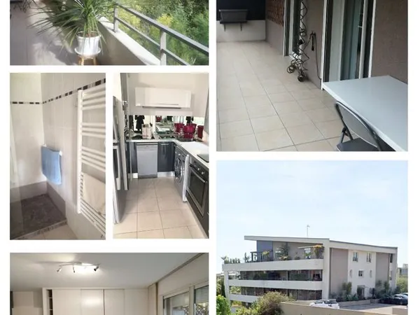 Location vide t2 53m2 standing badine 