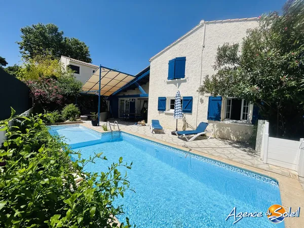 MaisonT4 piscine + 2 studios Quartier Roche grise 