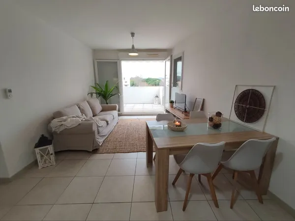 Le lavandou : t3 récent dpe b - clé en main & entièrement meublé 