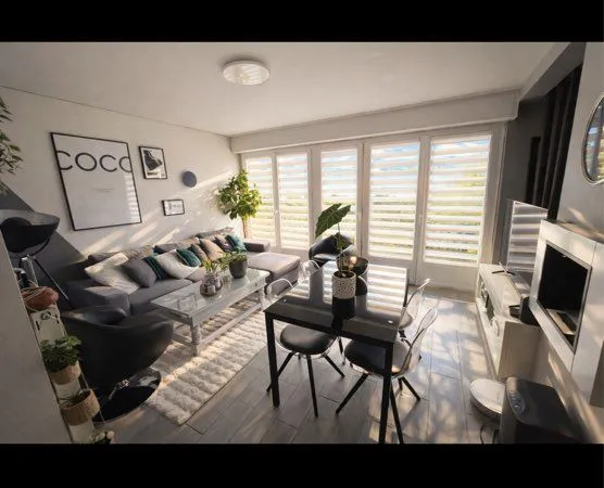 Appartement lumineux de 70 m² - 3 chambres - Garage 