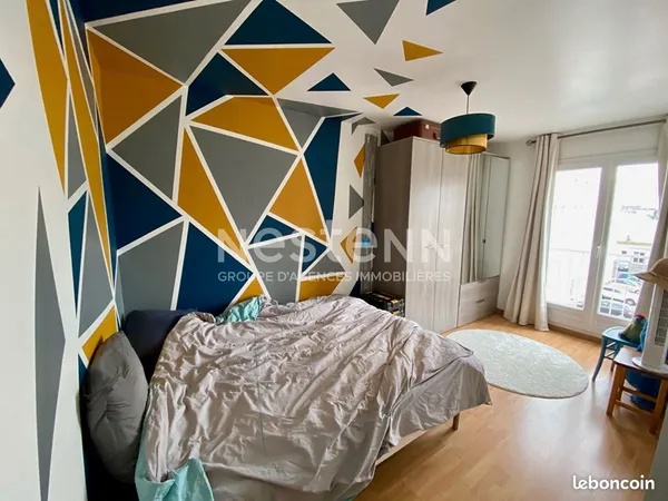 Appartement 3 pièces 61 m² 