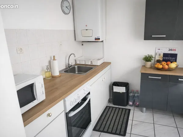 Appartement 28 m² avec grande terrasse plein sud - Vendu loué - Domaine de la Gare 