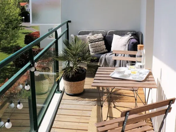 Entre ville et nature : magnifique 4 pièces neuf de 85 m2 avec double balcons et double exposition 