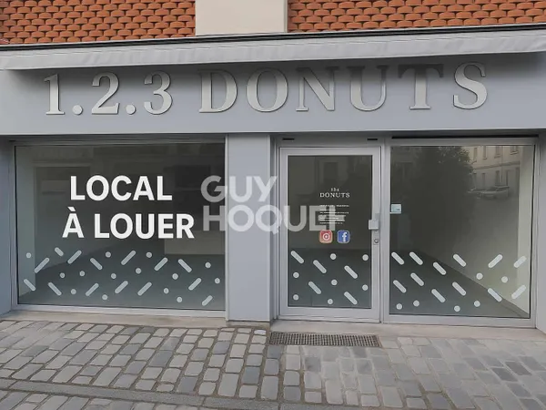 Local commercial à louer Soissons 66 m2 