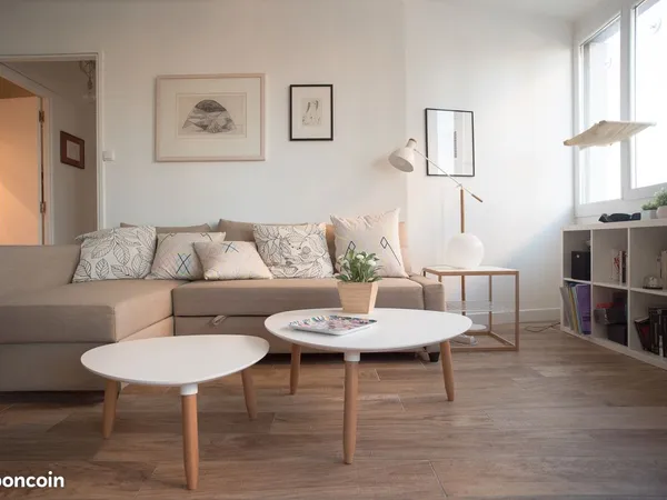 T2 meublé 43 m² - lumineux, balcon - Quartier Place Dupuy 