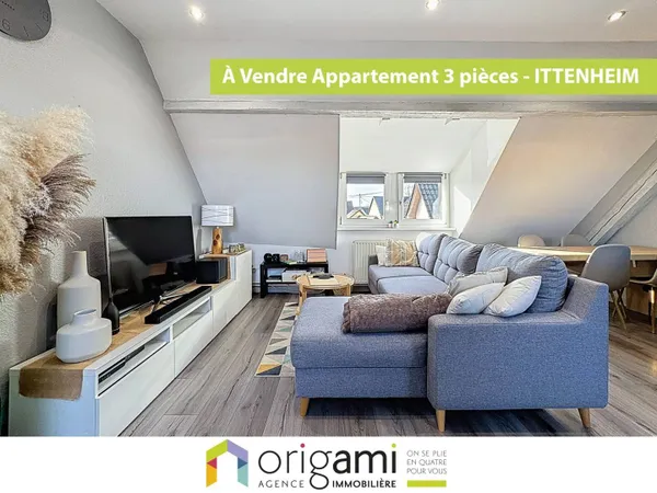 Appartement 3 pièces 49 m² 