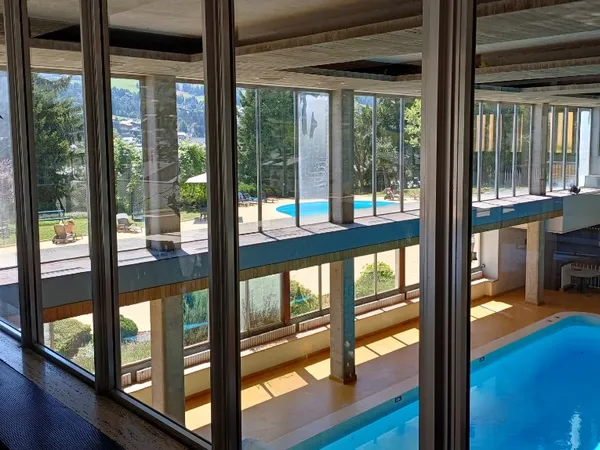 Loue à l'année appartement 20m² Megève / piscine chauffée - 1 chambre 