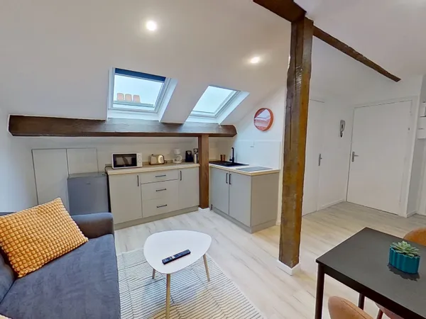 Appartement T2 - 27m2 rue des Tiercelins - Nancy centre 